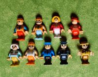 9 kleine Spielfiguren (nicht von Playmobil) Sachsen-Anhalt - Wegenstedt Vorschau