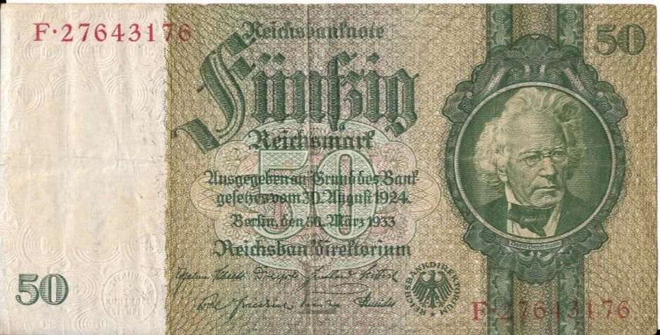 50 Reichsmark in Ilmenau