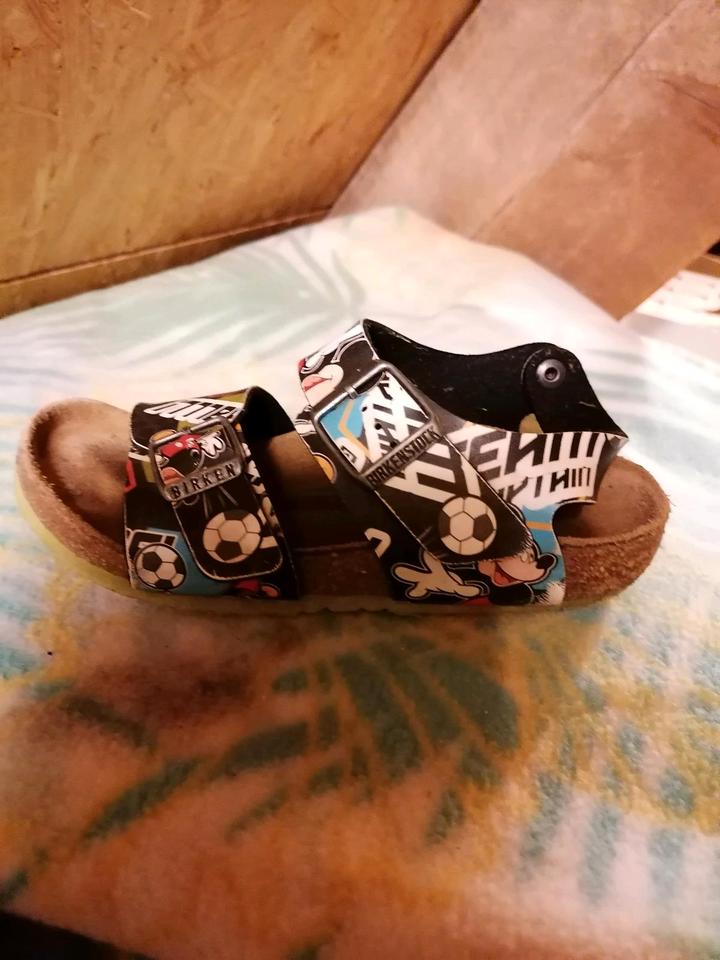 Birkenstock Mickey Maus Sandalen Gr. 30 in Rheinland Pfalz Westhofen Gebrauchte Kinderschuhe GroBe 30 kaufen kleinanzeigen