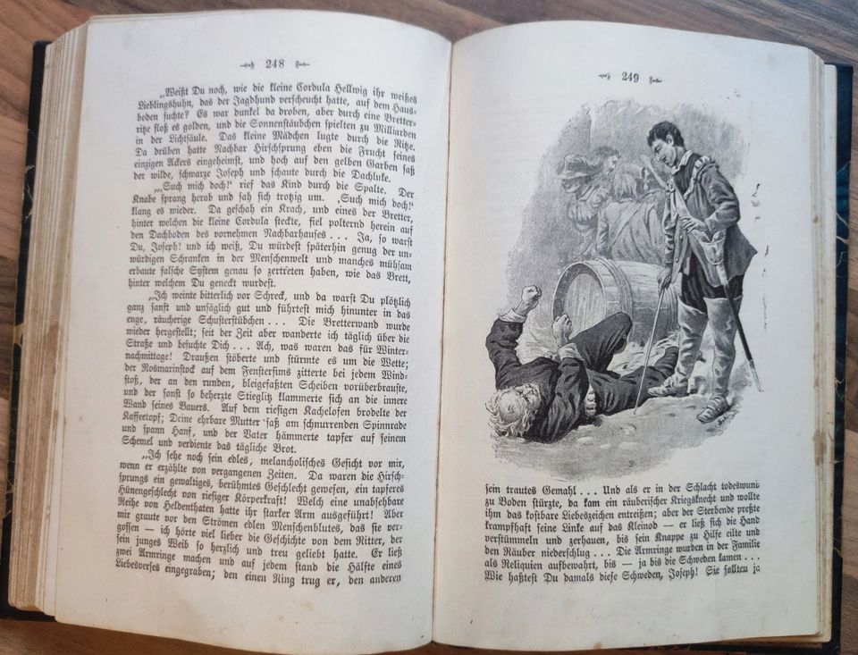 E. Marlitt's Geheimnis der alten Mamsell altes Buch von ca 1890 in Möser