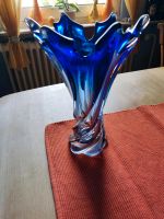 Echte Murano-Glasvase*** Zipfelvase***blau Hessen - Groß-Zimmern Vorschau