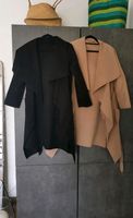 Schwarz / Beige Trenchcoat Mantel Fleece M Stuttgart - Stuttgart-West Vorschau