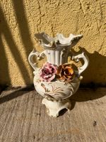 Vase Antik Vintage mit Rosen Thüringen - Kölleda Vorschau