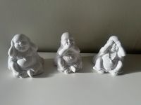 3 x Buddha, wie die drei Affen (nichts sehen, hören, sprechen) Rheinland-Pfalz - Waldböckelheim Vorschau