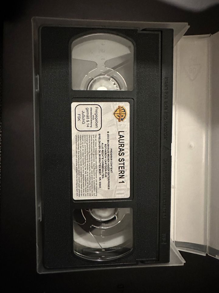 VHS Kassette Lauras Stern 1 in Niederfischbach