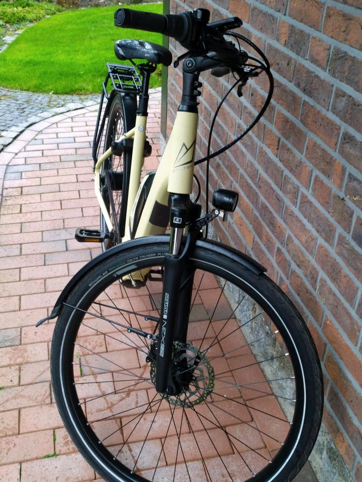 E-Bike  Falter E 8.3 FL Wave beige matt  50 cm  -  neuwertig in Mellinghausen