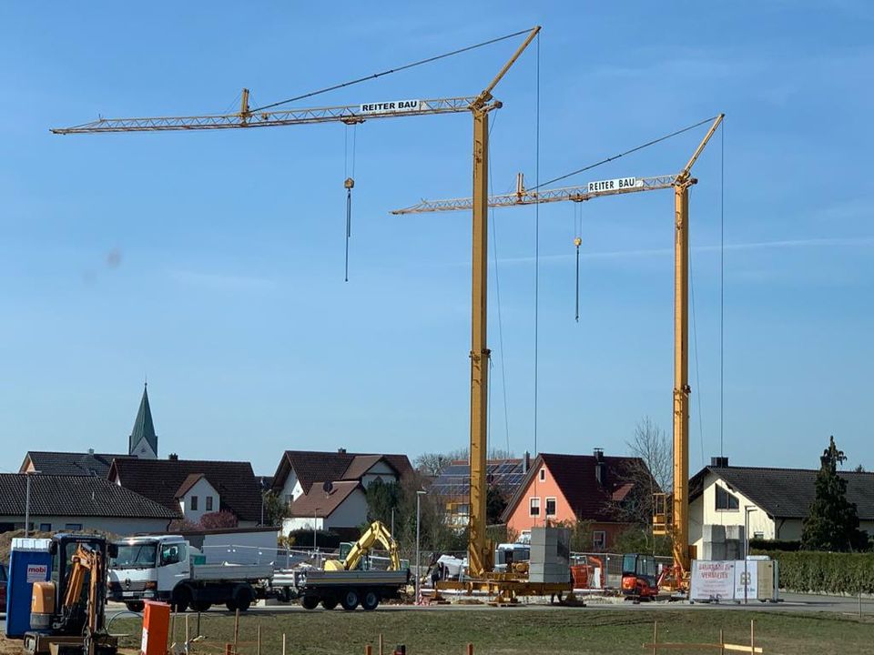 Liebherr 20K Mietkran Mietkräne Baukran Kran Kräne 24m Ausleger in Geisenfeld