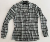 Esprit Bluse mit grafischem Muster 70er Jahre Style Gr. 36 Grün Baden-Württemberg - Heilbronn Vorschau