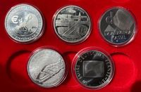 Alle 5 Stück 10 EURO Sammlermünzen 2002 als Komplettsatz Silber Sachsen-Anhalt - Eisleben Vorschau