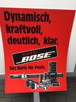 Werbeschild   BOSE  Soundsysteme  80 er   Vintage  Deko Nordrhein-Westfalen - Schloß Holte-Stukenbrock Vorschau