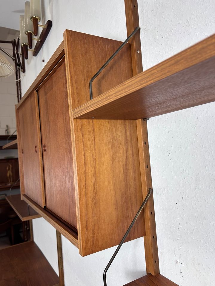 Vintage Teak Regalsystem PREBEN SØRENSEN 60s Schreibtisch Kommode in Delmenhorst