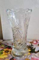 Glas Blumen Vase floral 16cm x 7cm Wandsbek - Hamburg Jenfeld Vorschau