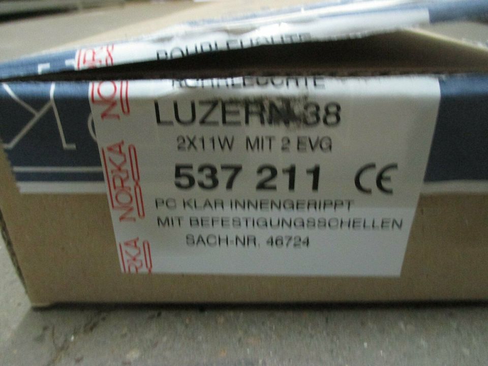 Norka Leuchte " Luzern" 2x11 Watt IP65 incl. Leuchtmittel Neu&OVP in  Niedersachsen - Verden | eBay Kleinanzeigen ist jetzt Kleinanzeigen