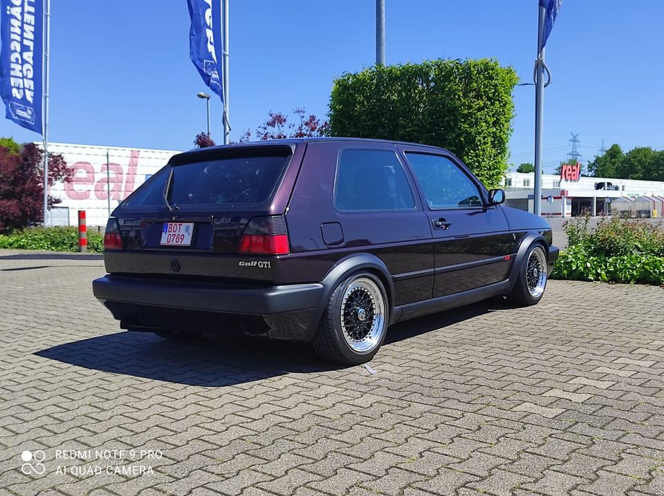 VW Golf 2 GTI Edition One darkburgundy SSD Recaro Servo Gewinde H in Bottrop