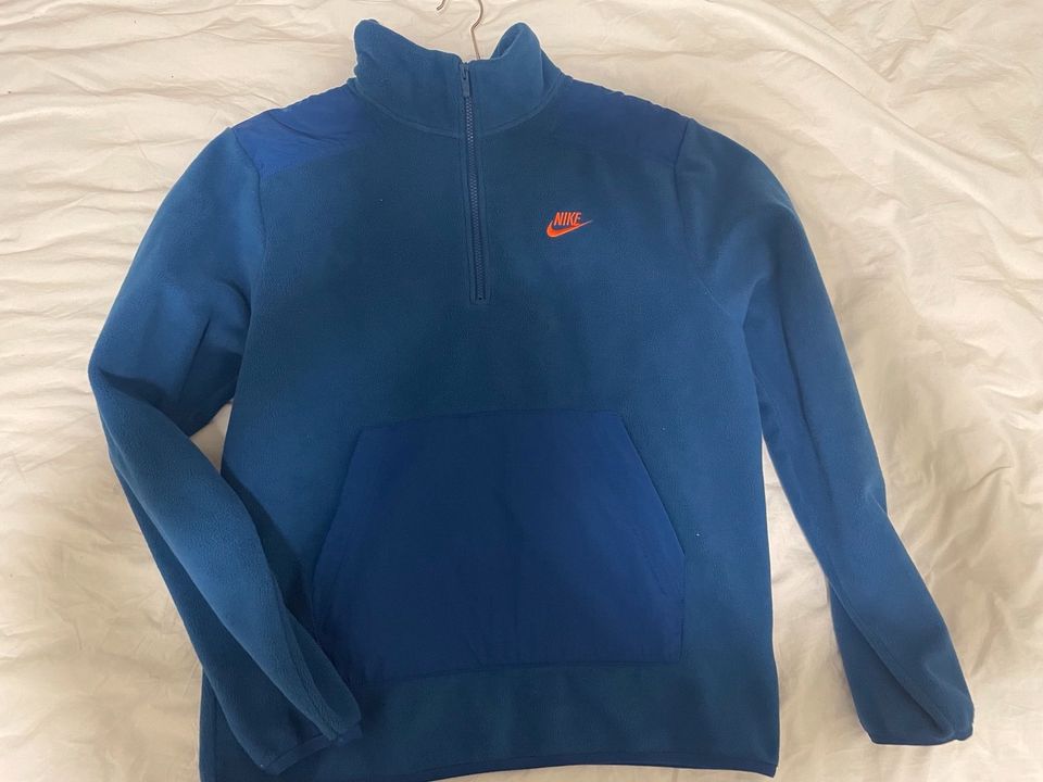 Nike Fleece Half-ZIP Blau/Orange Pullover in Berlin - Neukölln | eBay ...
