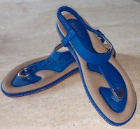 Sandalen Damen blau Frankfurt am Main - Sachsenhausen Vorschau