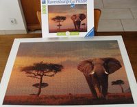 Ravensburger Puzzle 1000 Teile Elefant im Masai Mara Nationalpark Nordrhein-Westfalen - Witten Vorschau