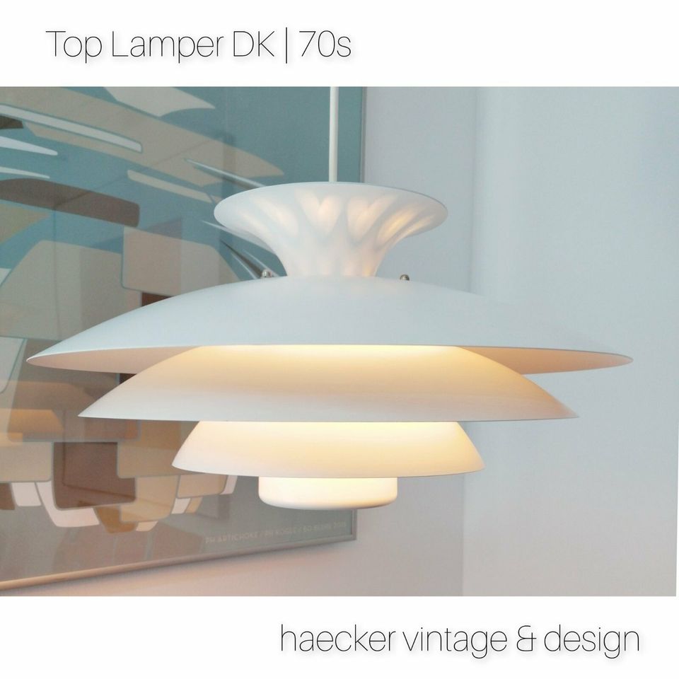 Lampe Dänemark - danish design 70er ära mid century poulsen 70er in Dresden