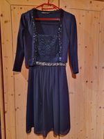 Swing Kleid Marie Blanc dunkelblau schulterfrei Gr 32 mit Jacke Rheinland-Pfalz - Enkenbach-Alsenborn Vorschau