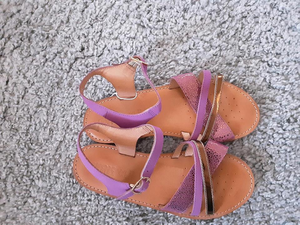 Mädchen Sandalen Schuhe Geox 37 Leder Sommer Urlaub neu in Heidesheim