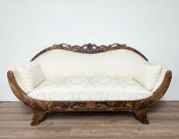 Biedermeier Nussbaum Sofa / Sitzbank um 1840 Antik Hessen - Ehringshausen Vorschau