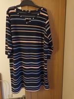 1 Kleid / Longshirt / Tunika Gr. XL 48 / 50 - blau mit Streifen Niedersachsen - Stuhr Vorschau