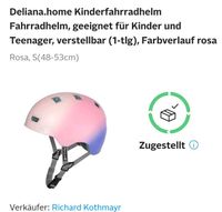 Kinderfahrradhelm 48-53cm rosa-lila Schutz-Helm Fahrradhelm Baden-Württemberg - Bad Krozingen Vorschau