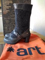 ART Stiefeletten grau Strick Leder 40 Mary Jane Stiefel Boots NEU Bayern - Goldbach Vorschau