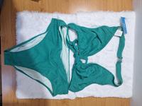 Cupshe Grünes HighRise NeckholderBikini-Set quadratischem Ring XL Nordrhein-Westfalen - Vreden Vorschau