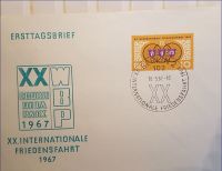 DDR MiNr. 1278 Ersttagsbrief XX.Internationale Friedensfahrt 1967 Sachsen - Pirna Vorschau