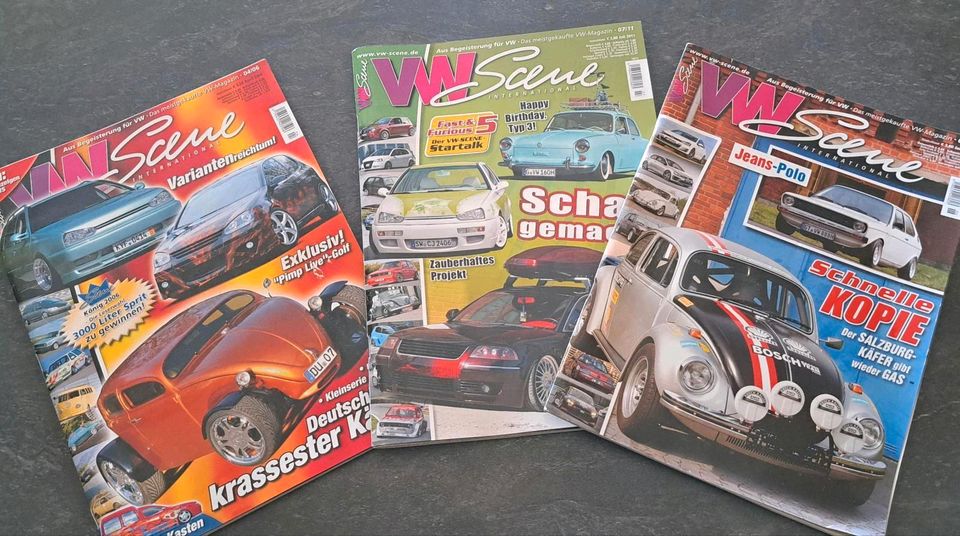 6x VW Scene Magazin in Bautzen