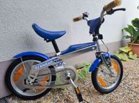 Kinderfahrrad 14“ silber/blau Bayern - Zeitlarn Vorschau