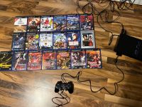 Playstation 2 plus 19 Spiele PS2 Hessen - Alsbach-Hähnlein Vorschau