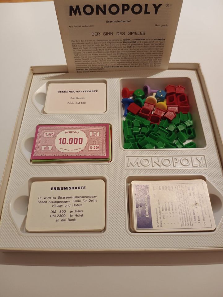 Monopoly | Parker Spiele/Brohm Spielwaren | 70iger Jahre in Marl
