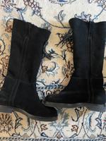 Closed 41 Lammfell Stiefel Leder schwarz Boots Niedersachsen - Seevetal Vorschau