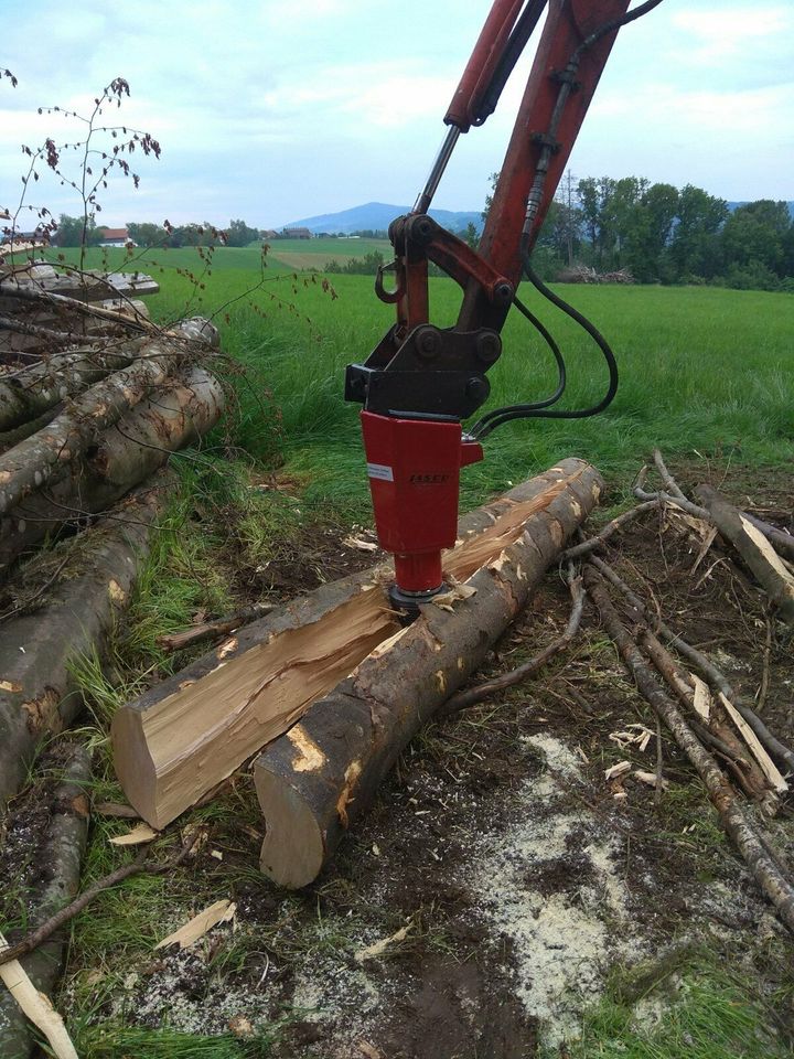 ⭐ Kegelspalter / Holzspalter für Bagger ⭐ zu vermieten in Thyrnau