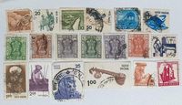 19 x Briefmarken Indien gestempelt u.a. 1978 Konvolut Bayern - Griesstätt Vorschau