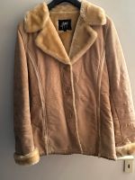 Vintage Gipsy Lederjacke beige mit Teddy Fell M Niedersachsen - Göttingen Vorschau