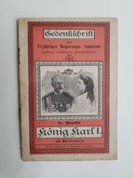 Gedenkschrift 25 jähriges Jubiläum König Karl 1.von Württemberg Baden-Württemberg - Leonberg Vorschau