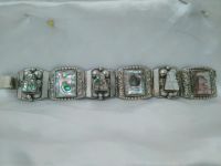 Armband 925er Silber  Mexiko Taxco Abalone Vintage Nordrhein-Westfalen - Hilchenbach Vorschau