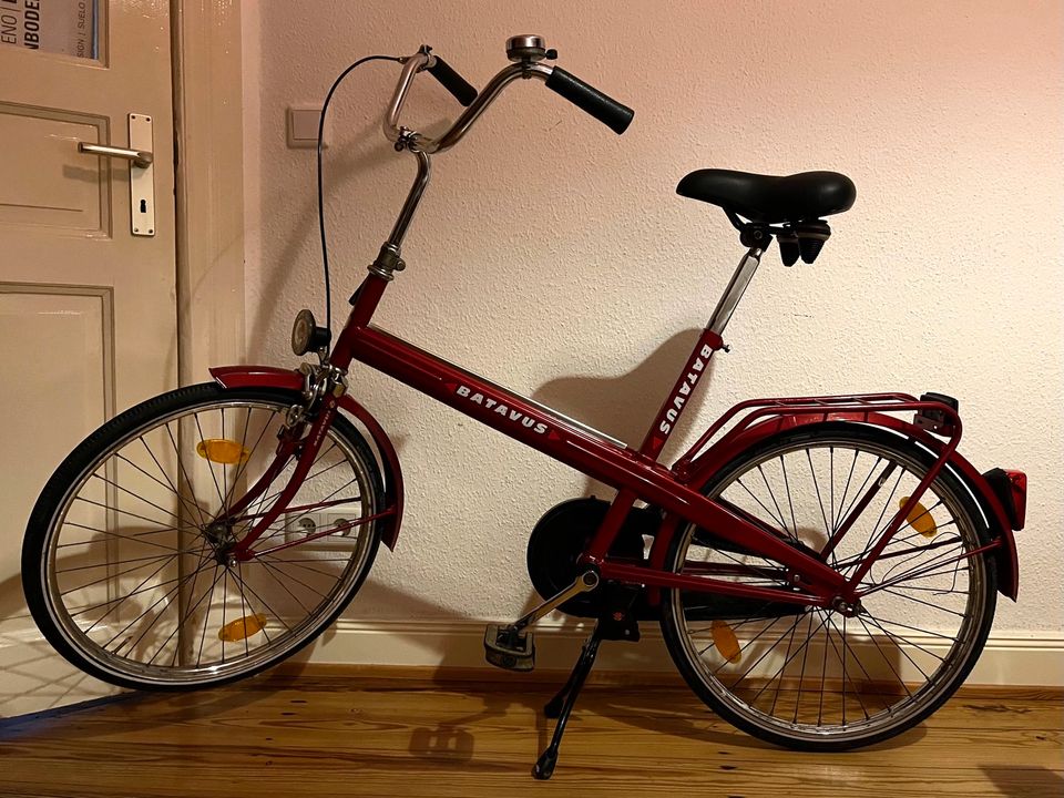 Fahrrad Vintage Batavus Niederlande rot 22 Zoll in Hamburg