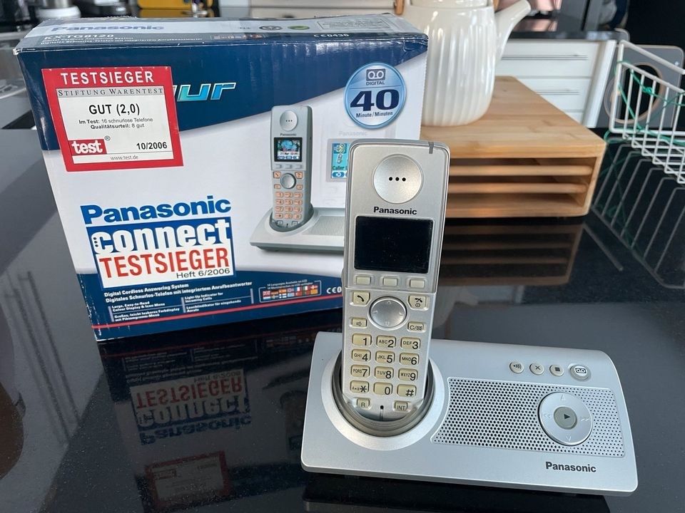 Panasonic KX-TG 8120 Testsieger Stiftung Warentest in Dießen