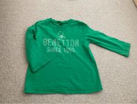 Langarmshirt Longsleeve Benetton Gr.80/86 grün Niedersachsen - Springe Vorschau