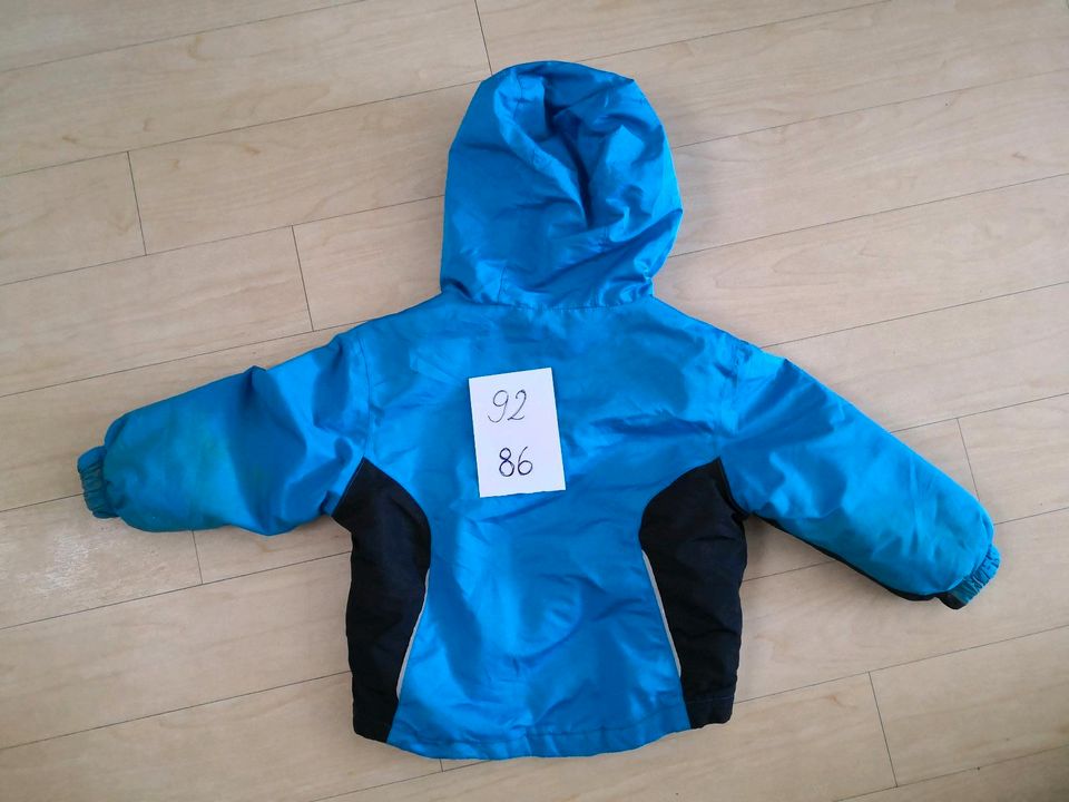 Winterjacke Skijacke blau 86/92 in Möglingen 