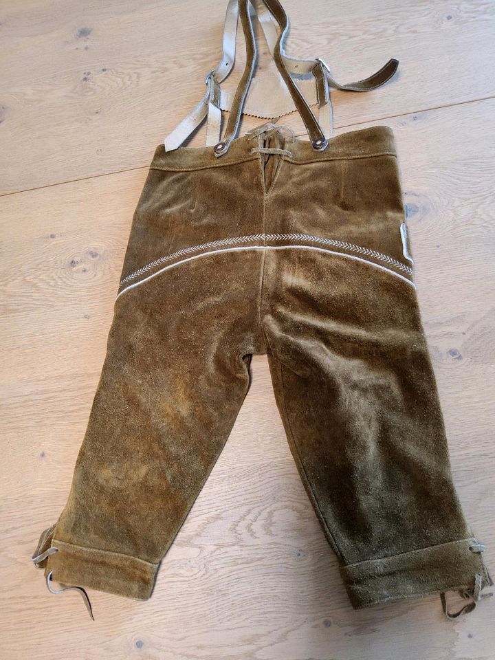 Isar Trachten Lederhose Gr. 122 Echtleder in Regensburg