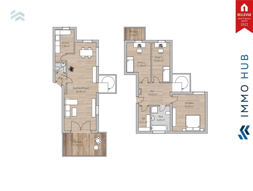 ++ Kamin, Fußbodenheizung, traumhafter Ausblick! Maisonette-Wohnung vor den Toren der Stadt ++ in Dresden