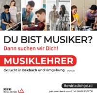 Musiklehrer gesucht für Gitarre, Gesang, Schlagzeug und Klavier Saarland - Bexbach Vorschau