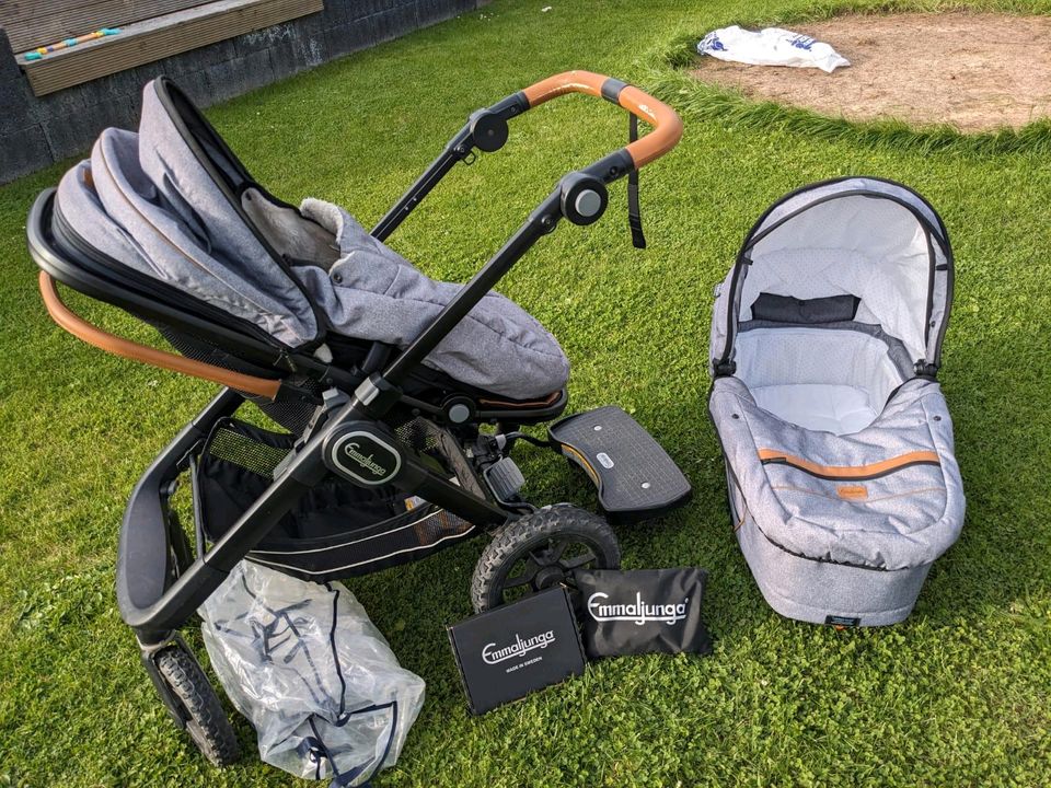 Emmaljunga NXT90 Outdoor Grey Kinderwagen in Wipperfürth