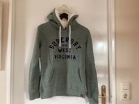 Superdry Hoodie,  grün-grau Baden-Württemberg - Freiburg im Breisgau Vorschau