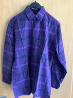 Hemd Karo true vintage kariert lila Gr..M 39 Hessen - Wetzlar Vorschau